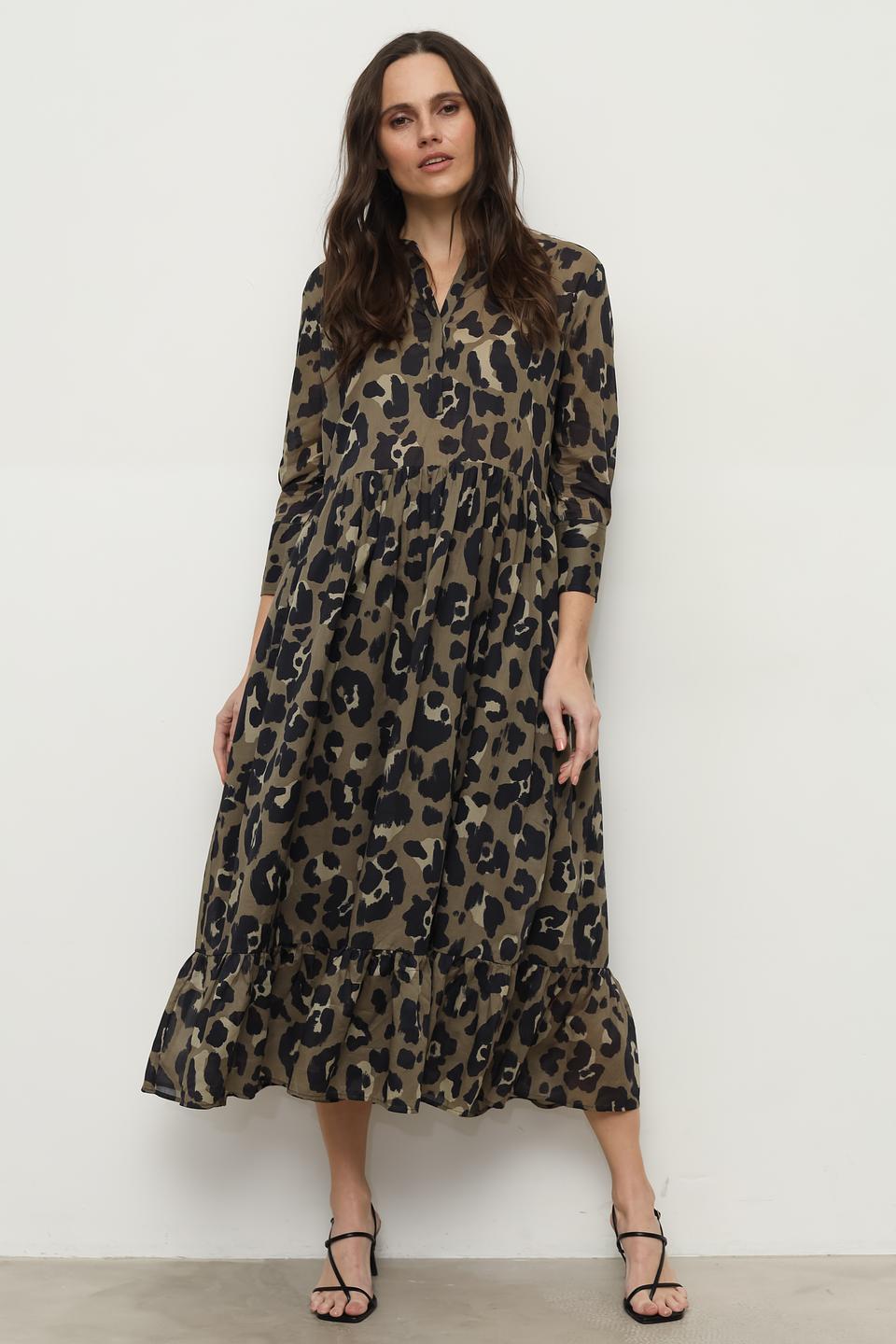 Платье Catnoir с леопардовым принтом