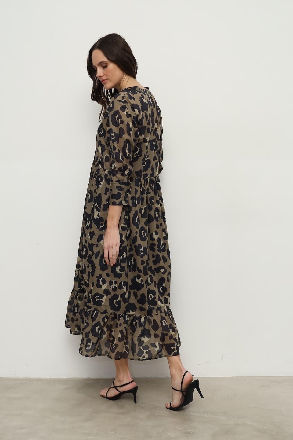 Платье Catnoir с леопардовым принтом