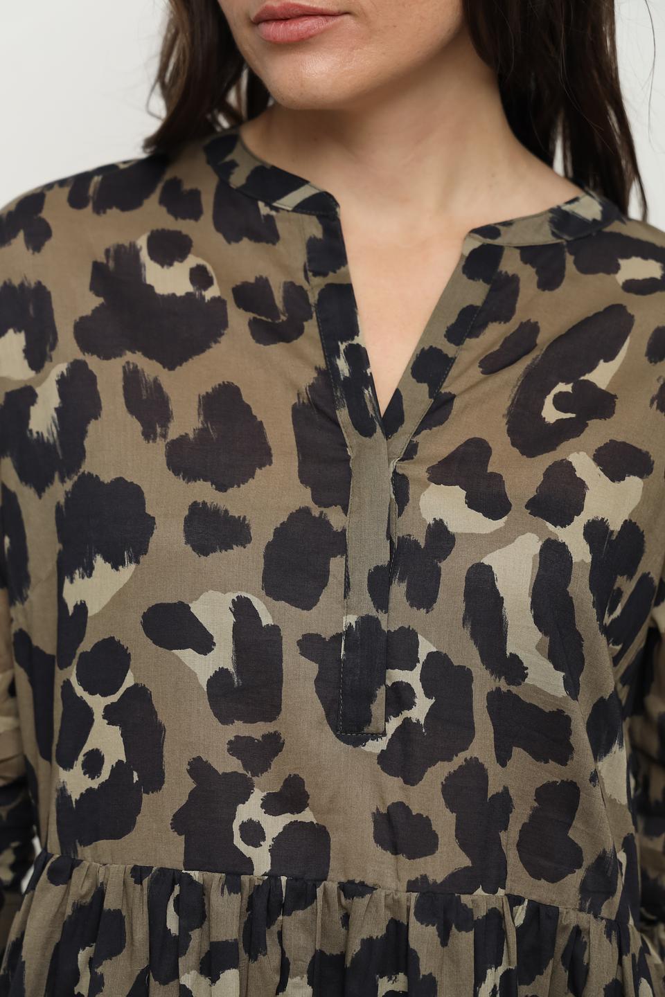 Платье Catnoir с леопардовым принтом