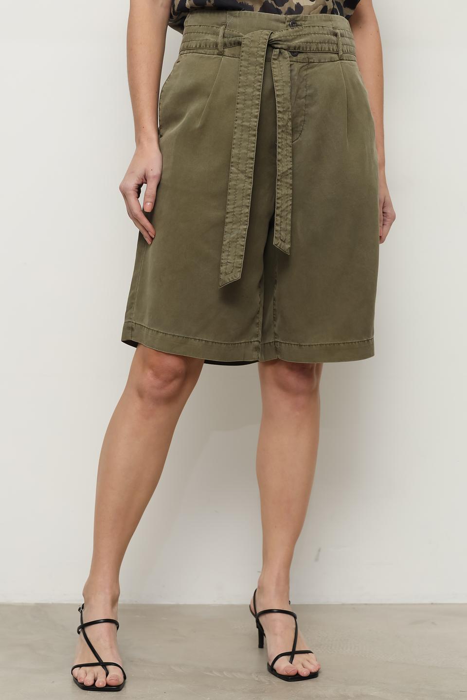 Шорты Catnoir с поясом хаки