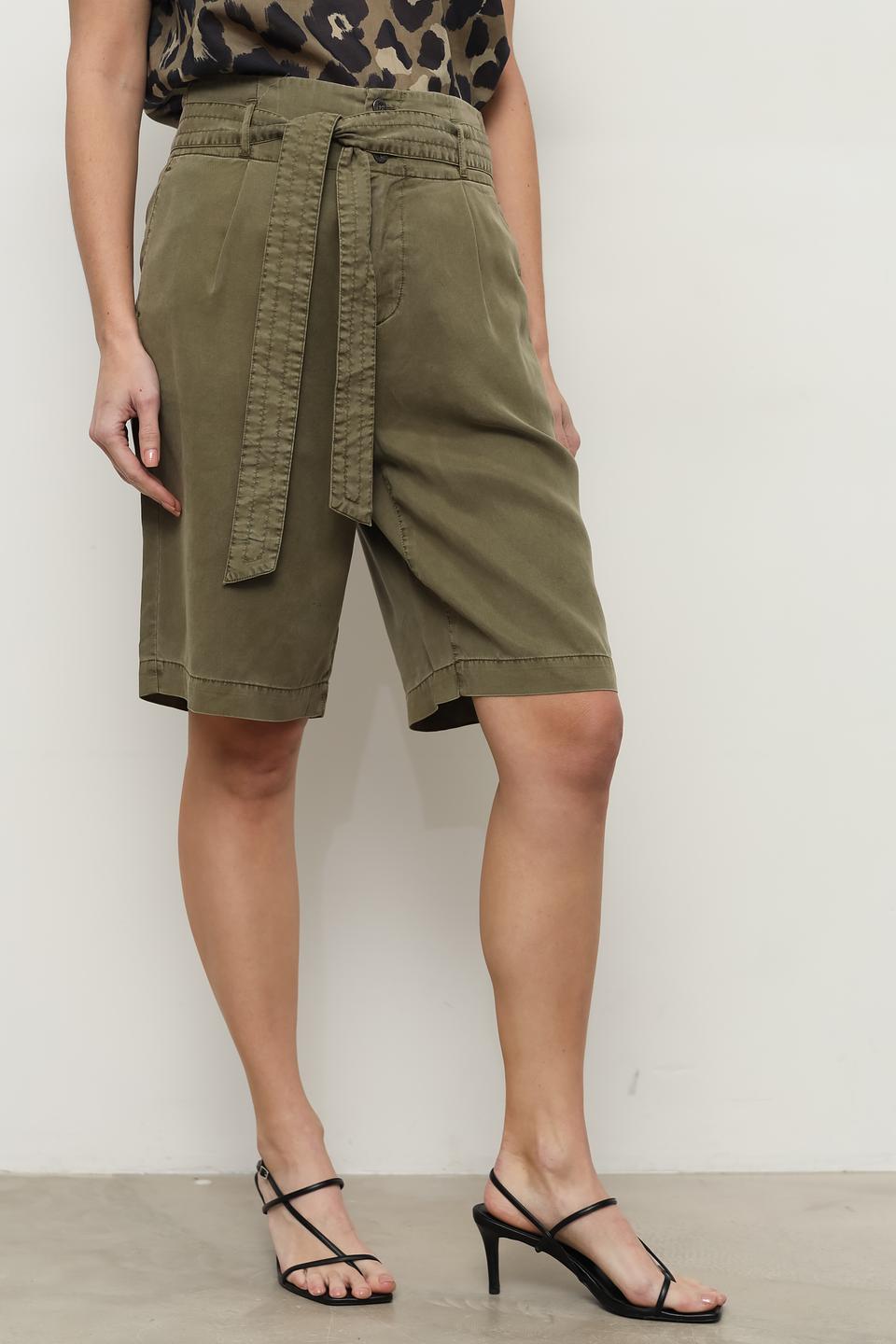 Шорты Catnoir с поясом хаки