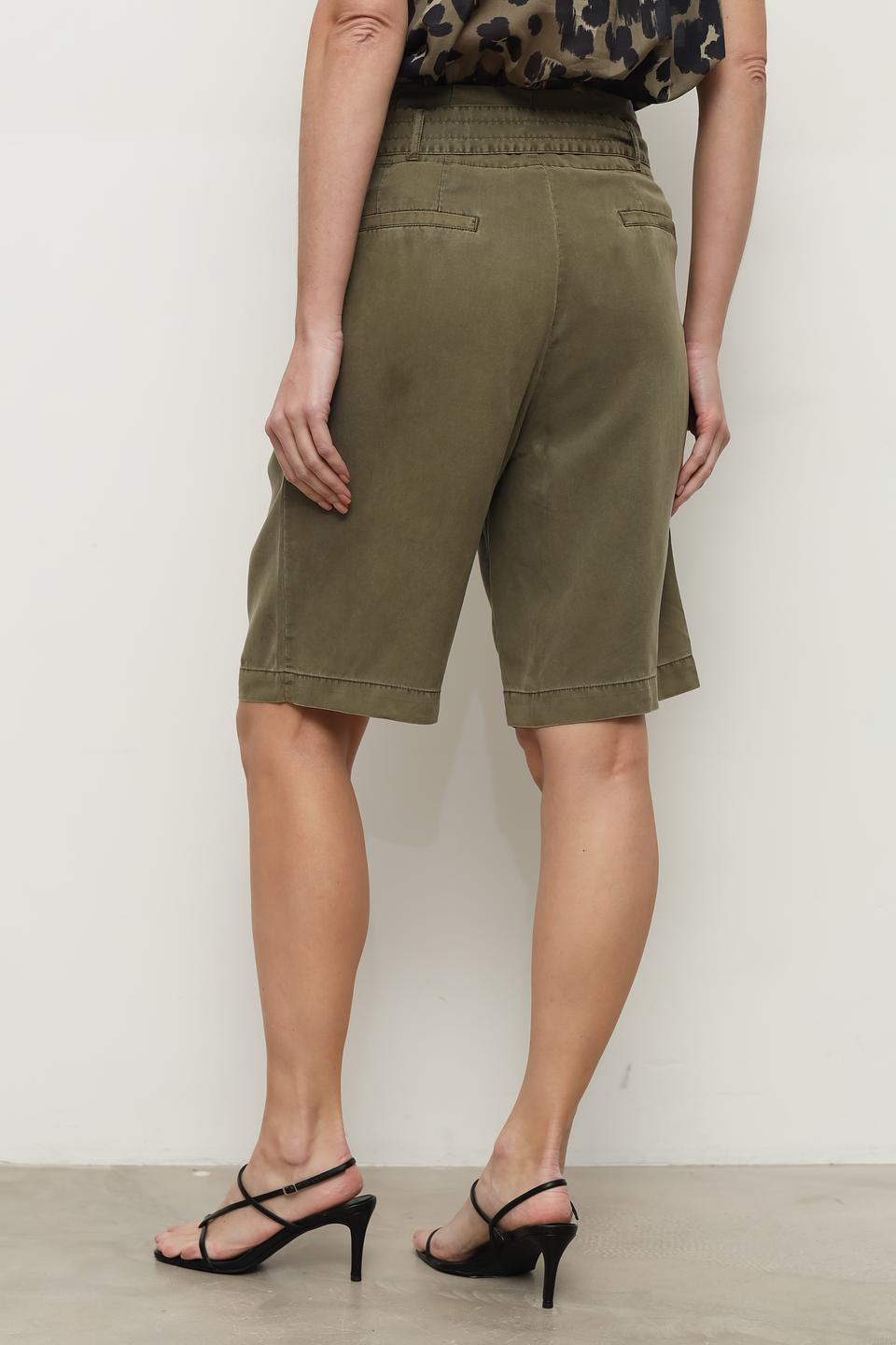 Шорты Catnoir с поясом хаки