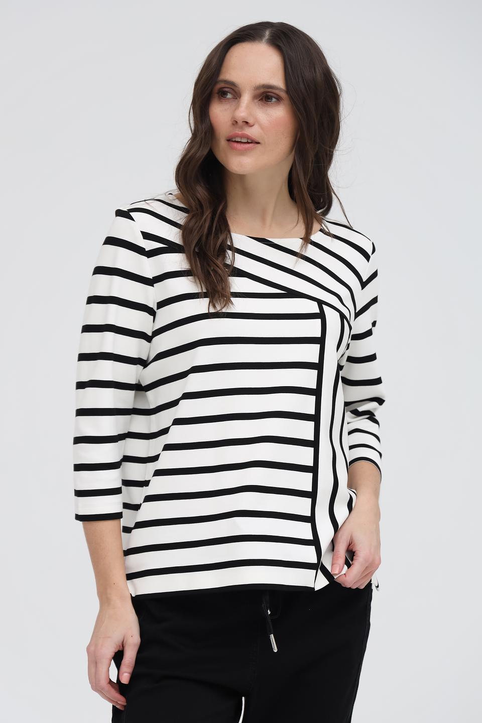 Блуза Via Appia в полоску