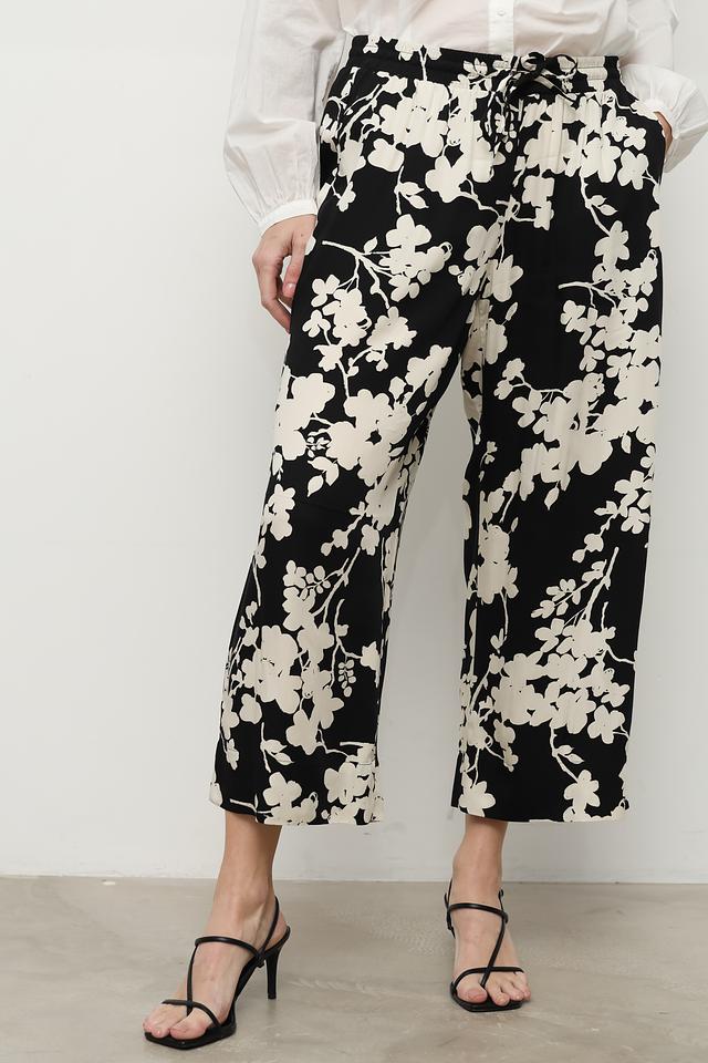 Брюки Taifun с цветочным принтом