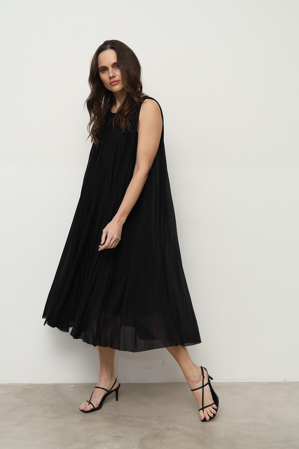 Платье Taifun чёрное трапеция