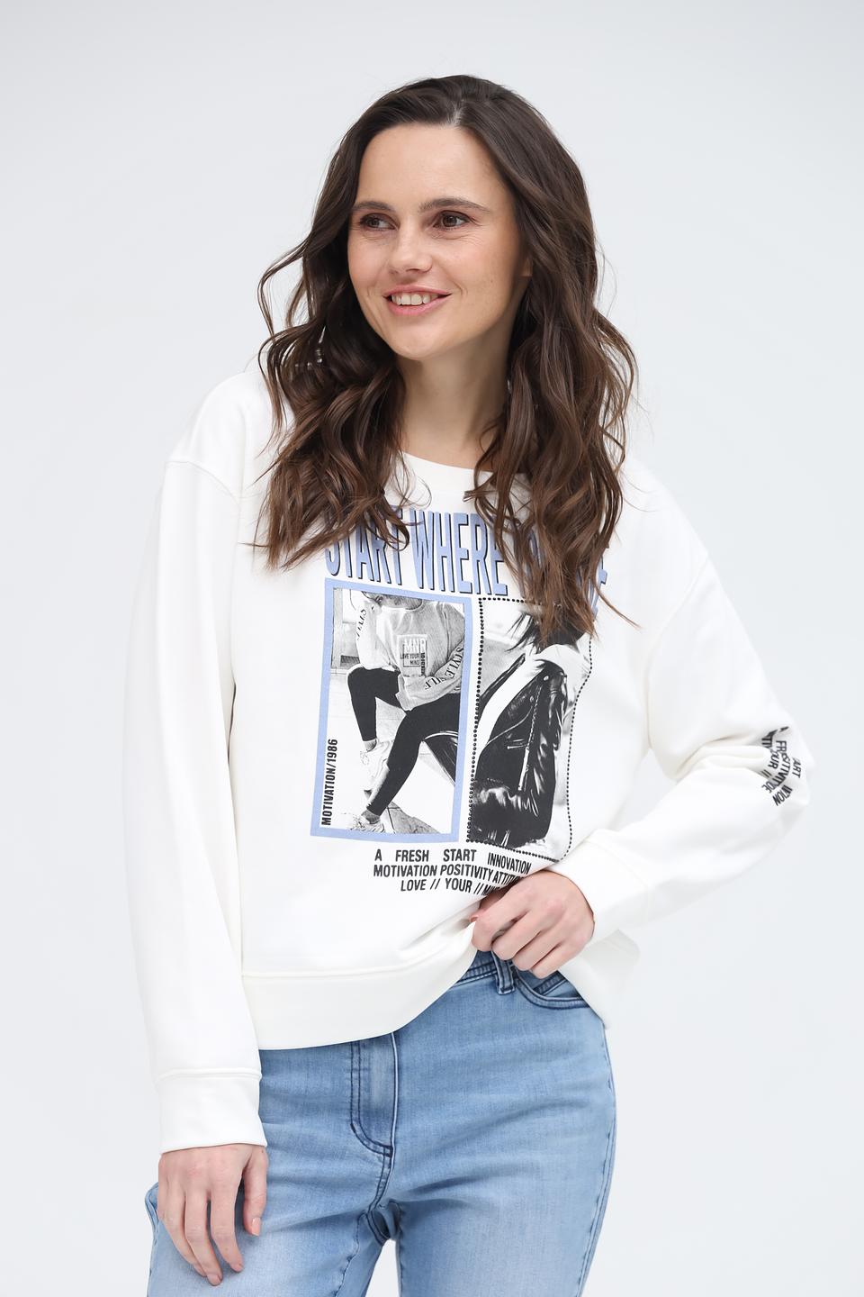 Толстовка Monari с принтом