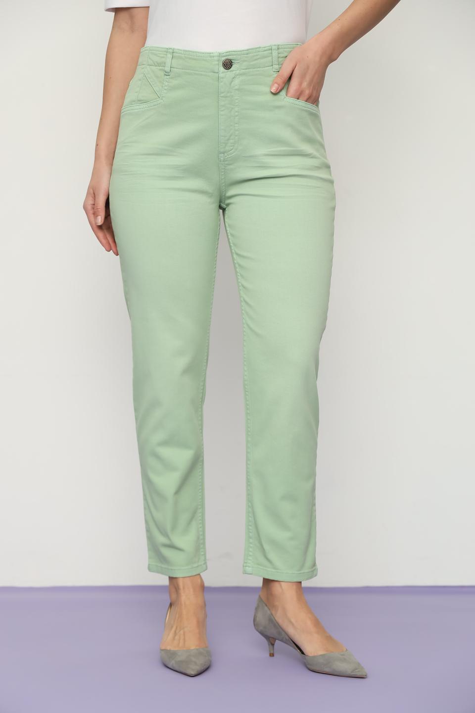 Брюки Lecomte мятные