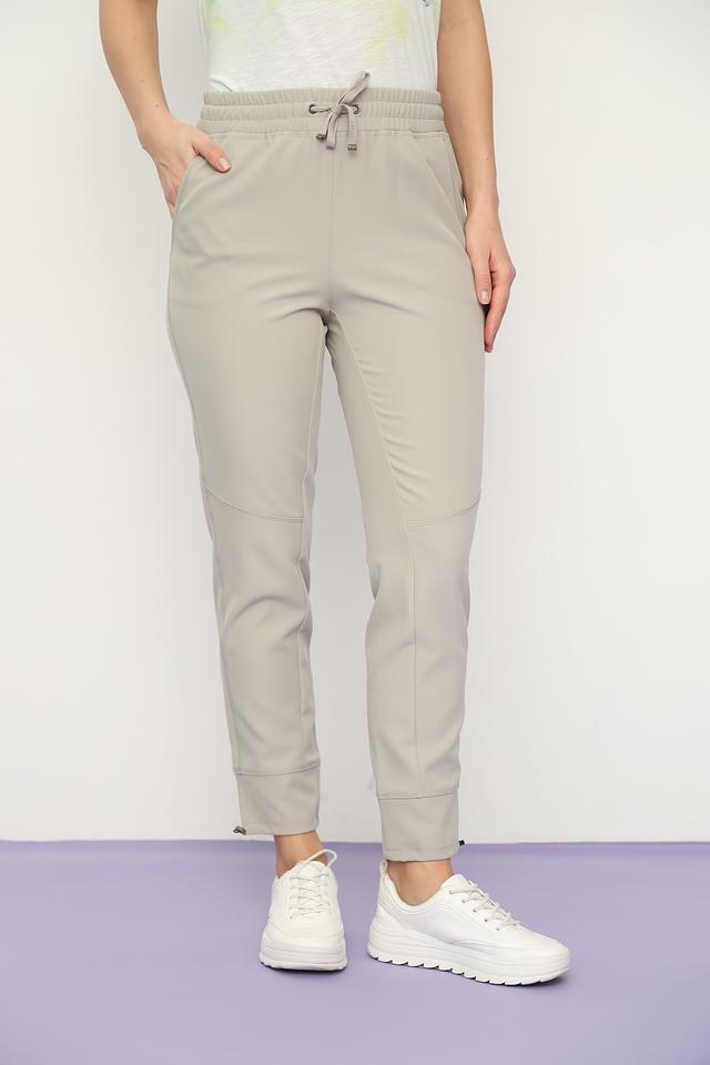 Брюки Lecomte серые приталенные