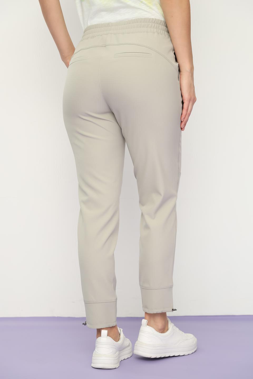 Брюки Lecomte серые приталенные