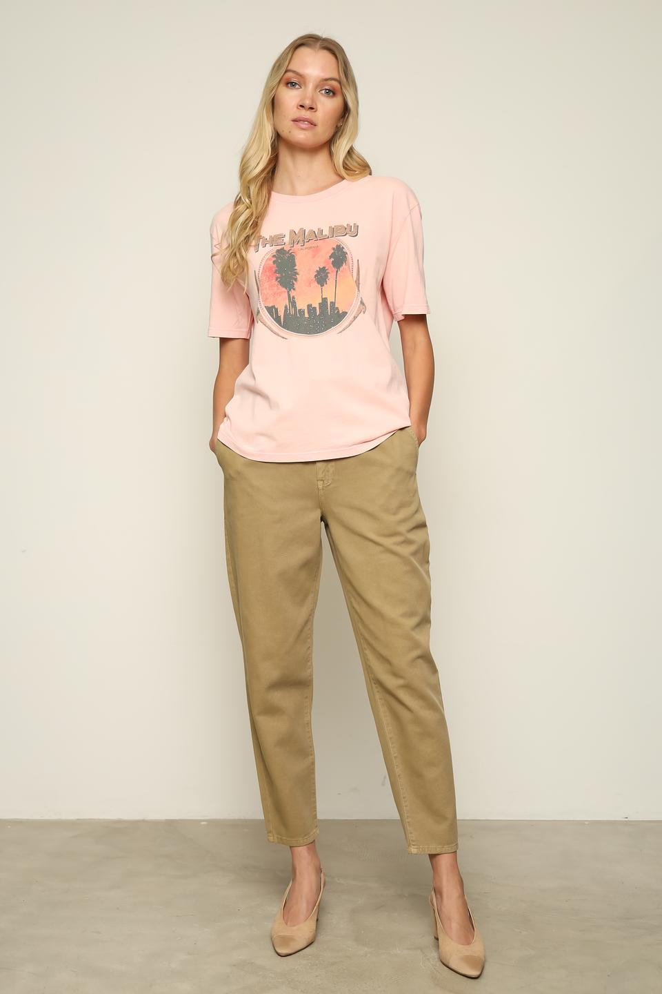 Футболка Oui с принтом Малибу