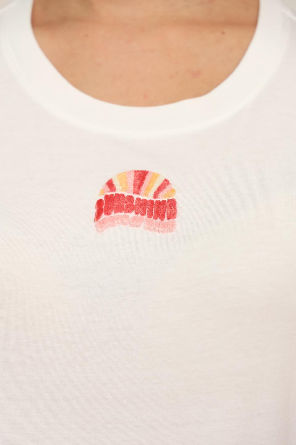 Футболка Oui с вышивкой