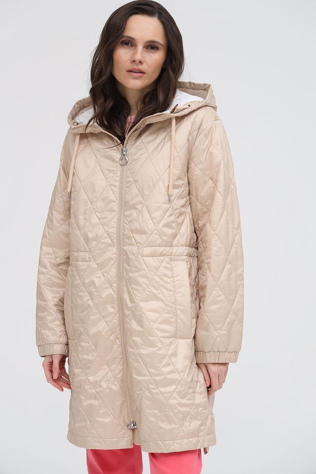 Пальто Gerry Weber стеганое бежевое