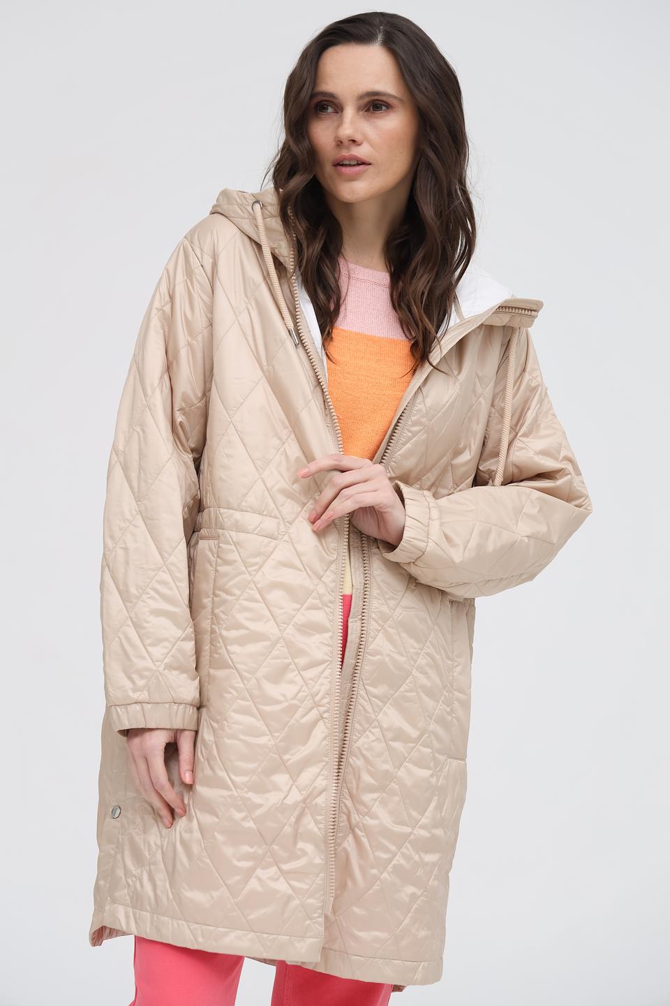 Пальто Gerry Weber стеганое бежевое