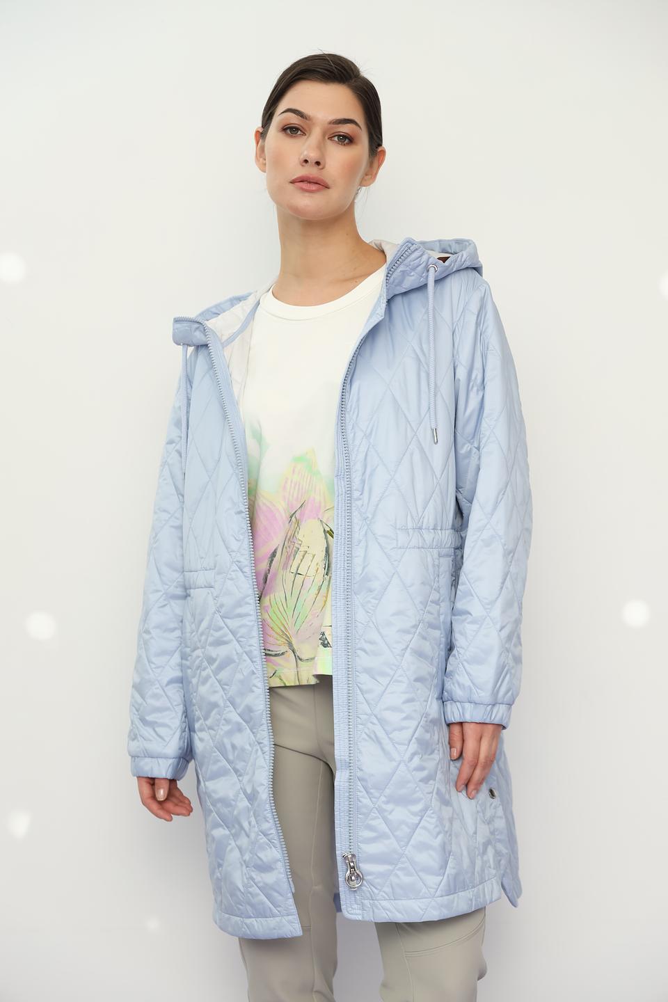 Пальто Gerry Weber стеганое голубое
