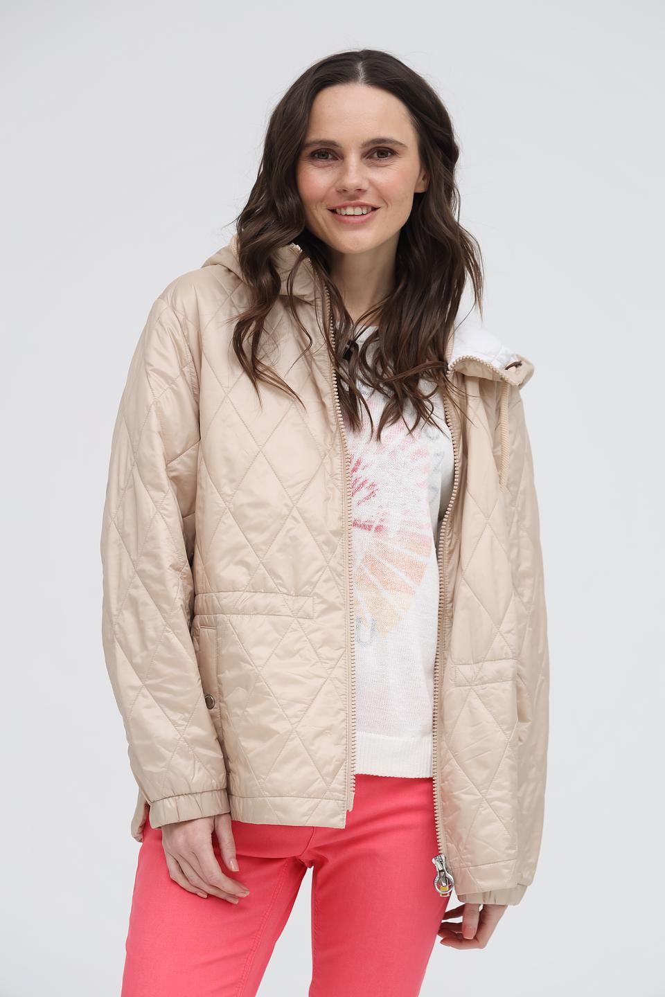 Куртка Gerry Weber стеганая бежевая