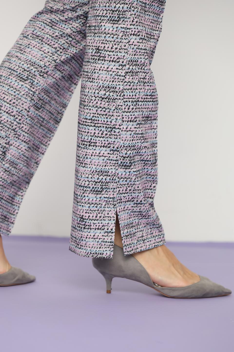 Брюки Lecomte в клетку