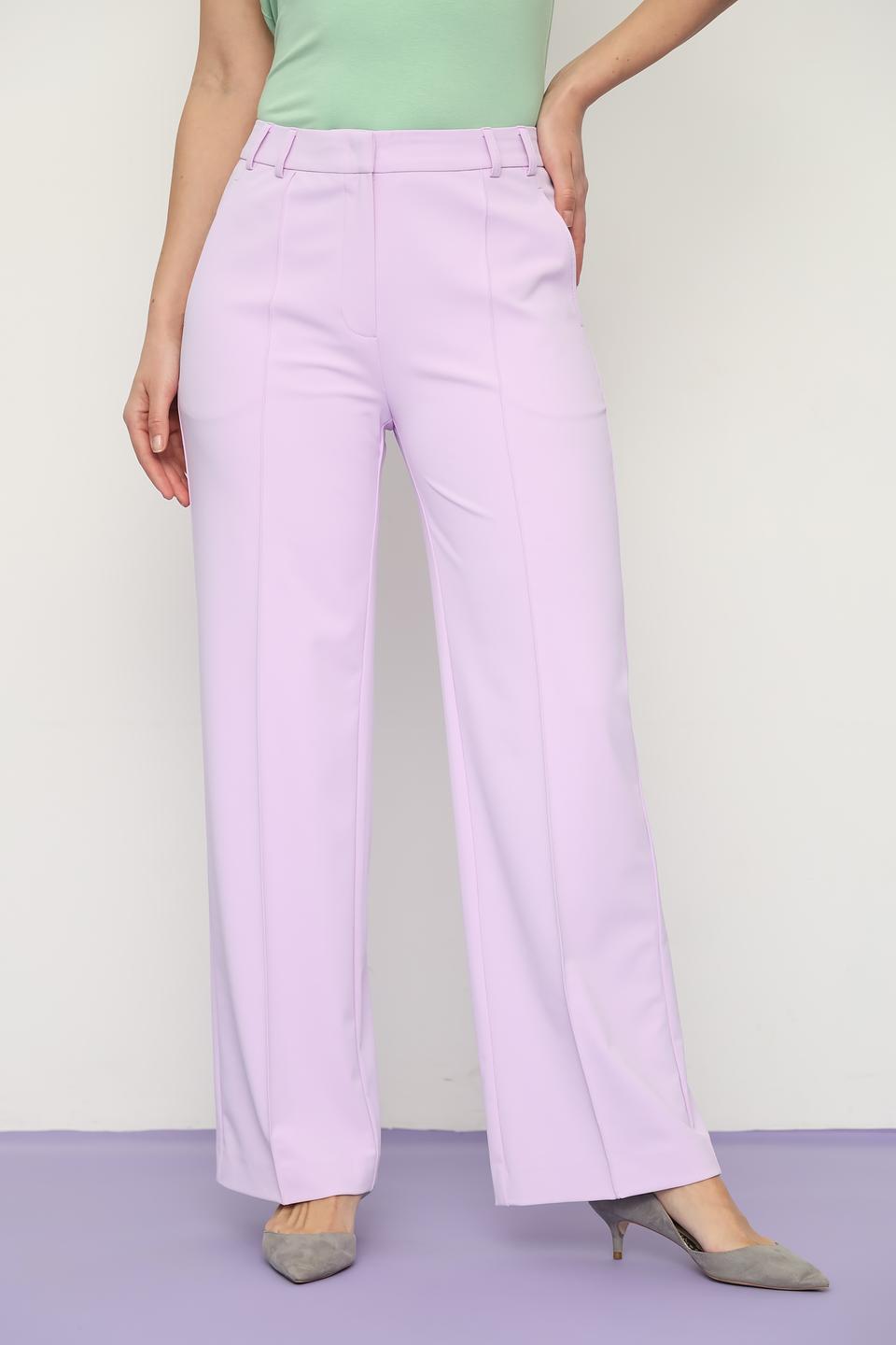 Брюки Lecomte классические лавандовые