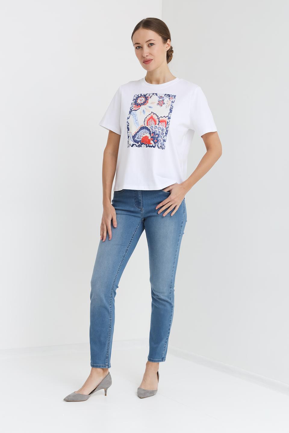 Джинсы Pezzo голубые Slim Fit