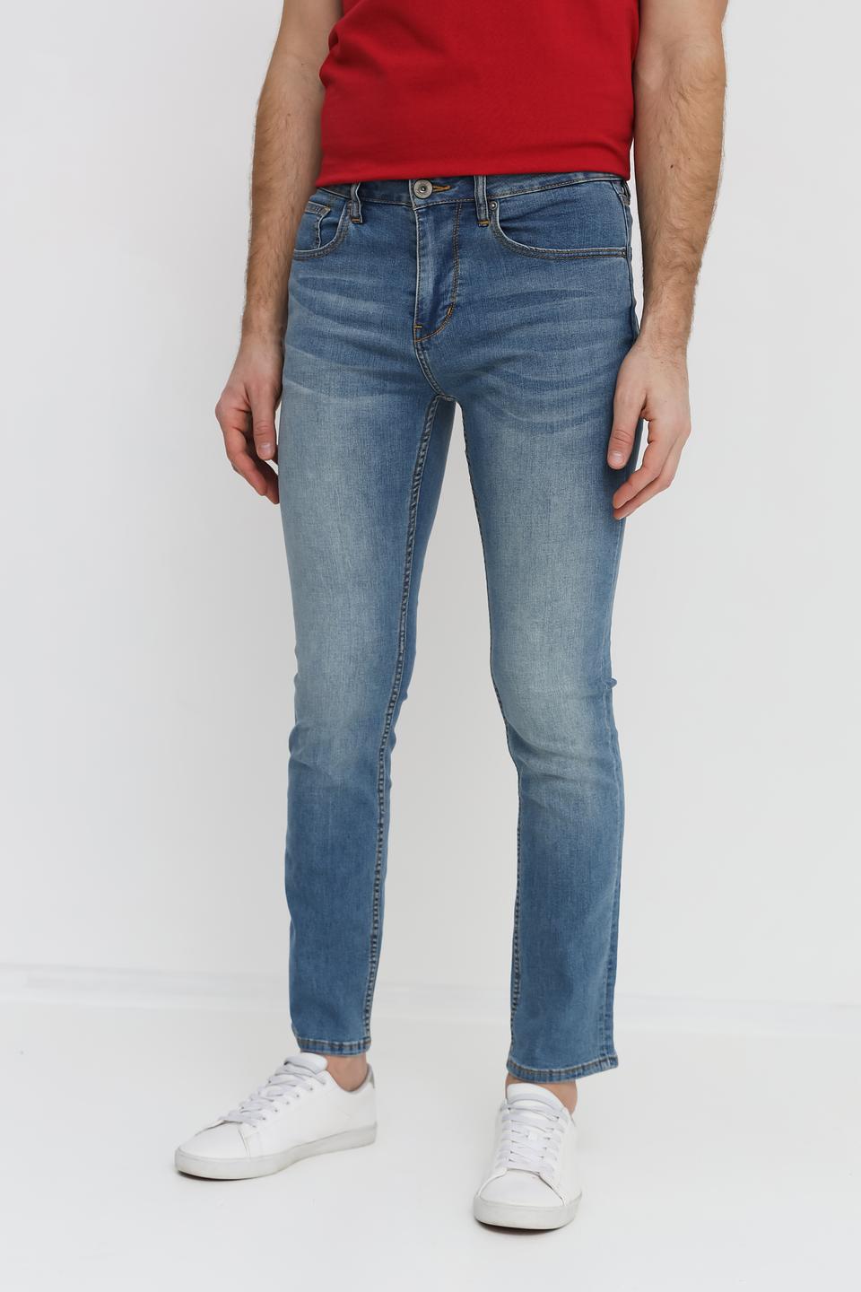 Джинсы Pezzo Slim Fit голубые