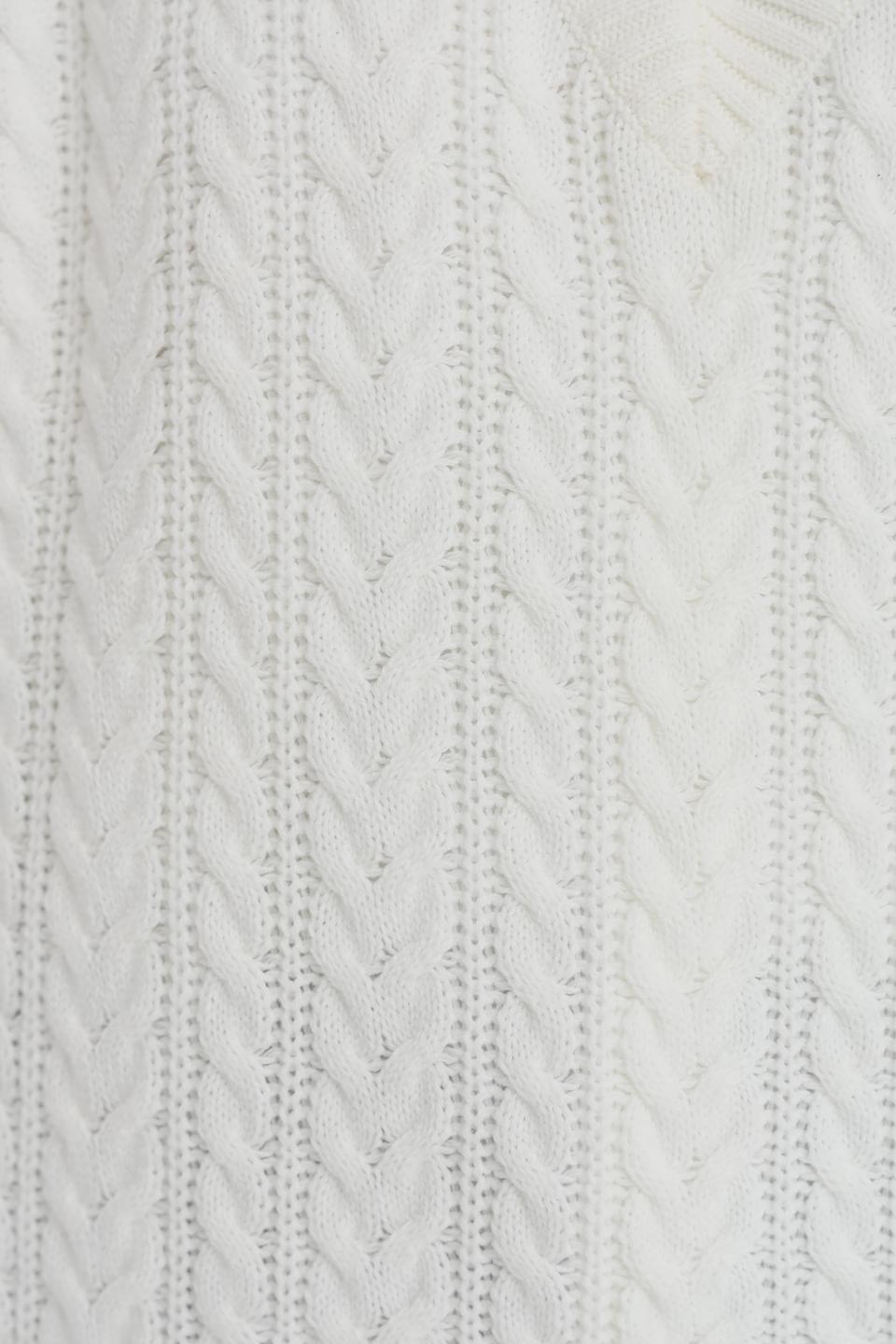 Жилет Pezzo вязаный молочный