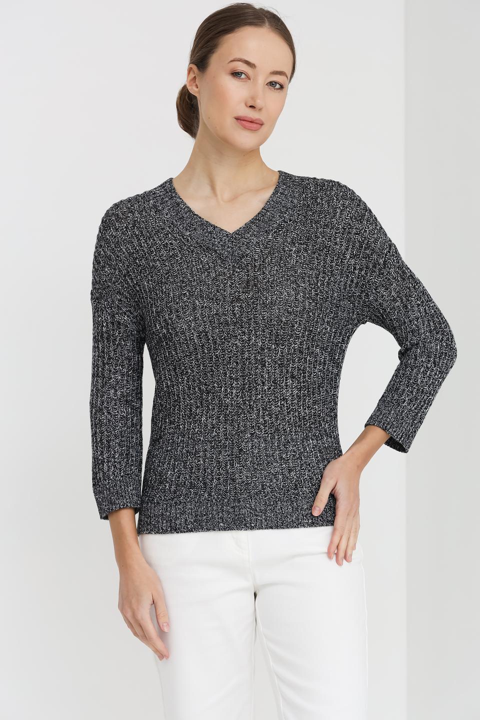 Пуловер Pezzo с V-образным вырезом