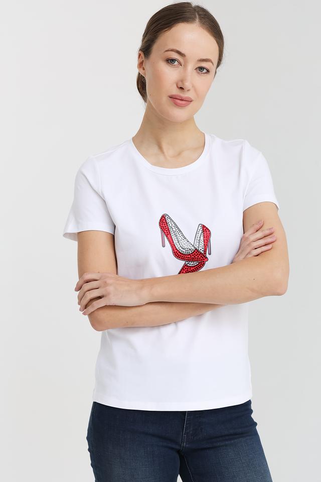 Футболка Pezzo с принтом туфель