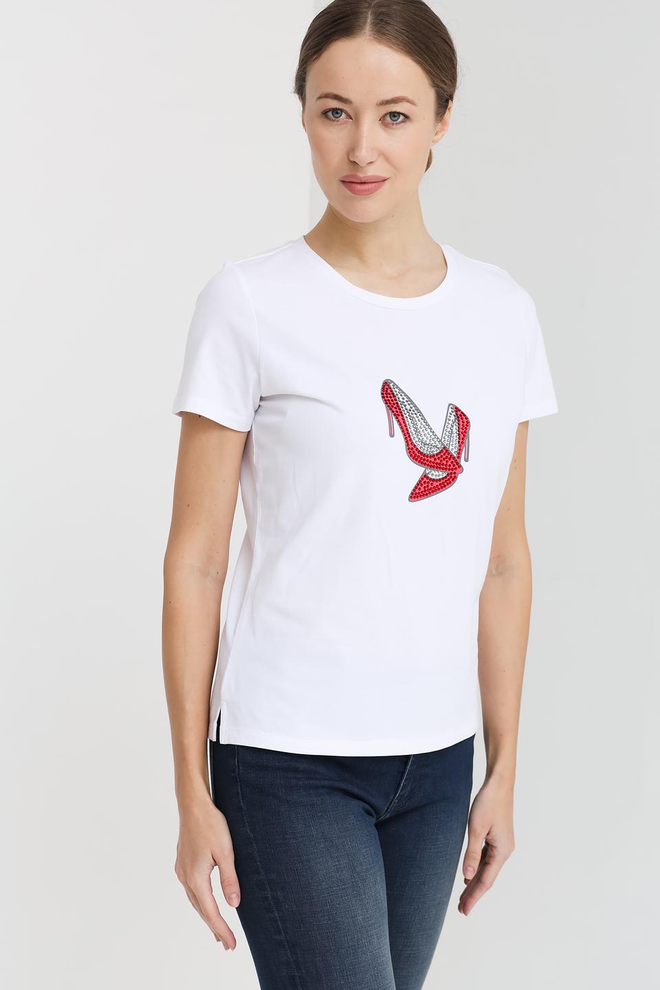 Футболка Pezzo с принтом туфель