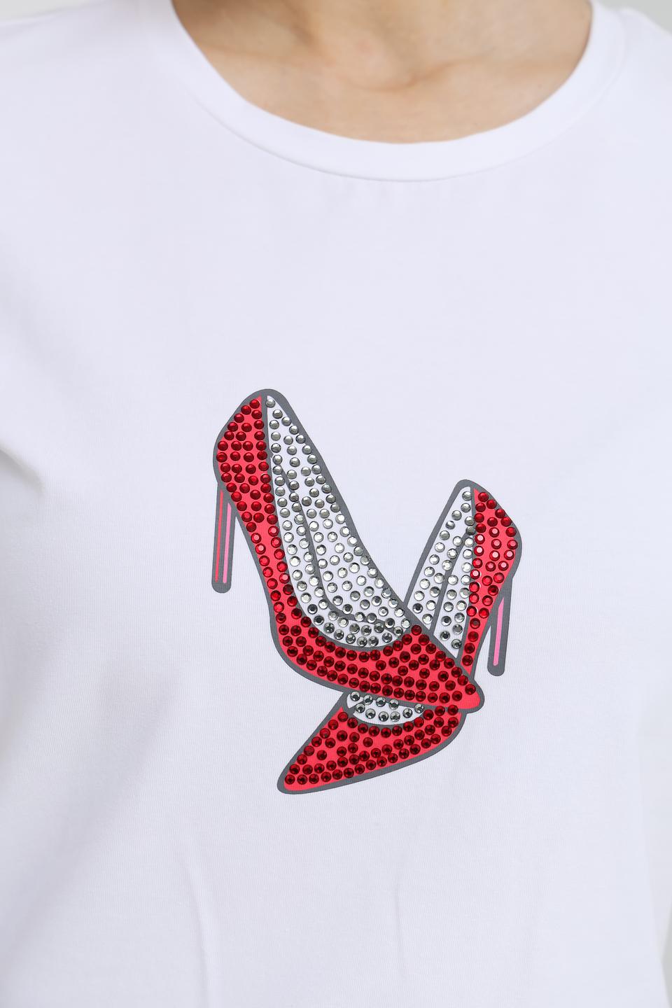 Футболка Pezzo с принтом туфель