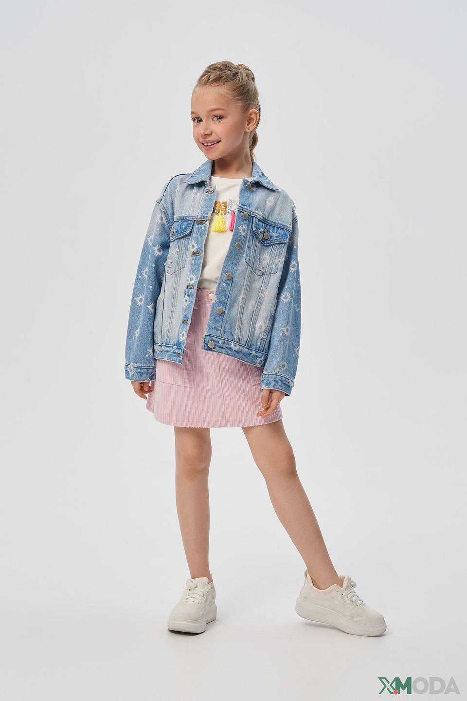 Юбка Choupette вельветовая розовая