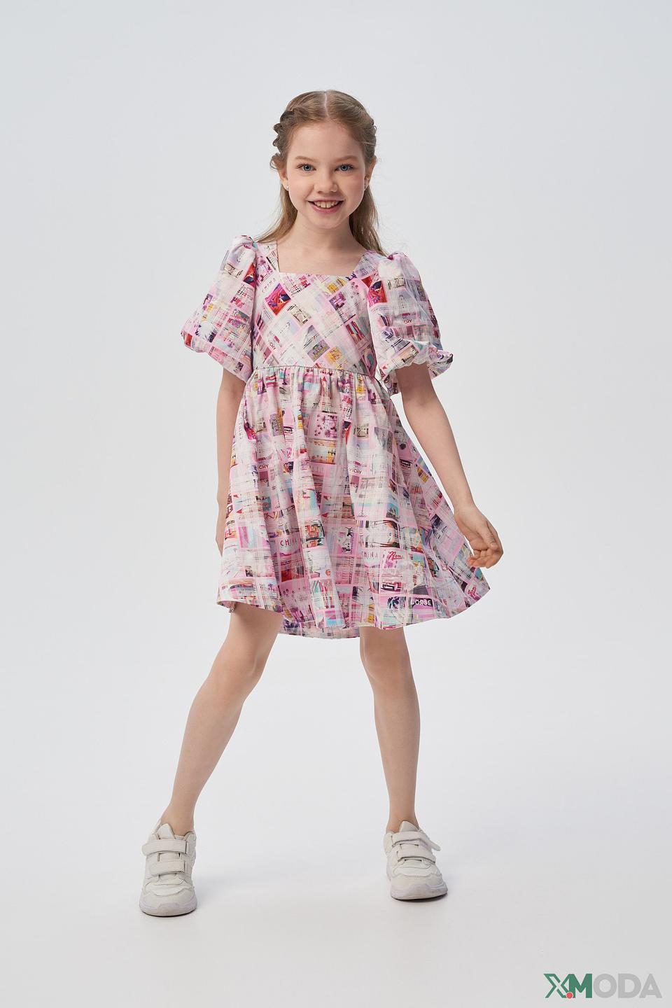 Платье Choupette с принтом открытая спина