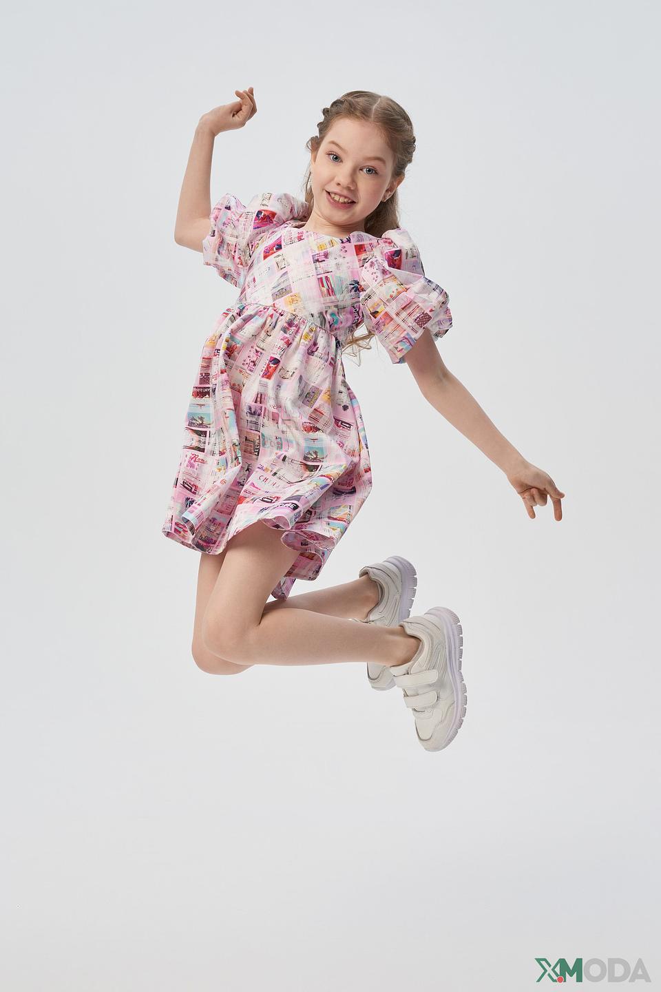 Платье Choupette с принтом открытая спина