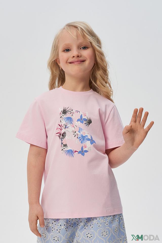 Футболка Choupette с принтом, розовый