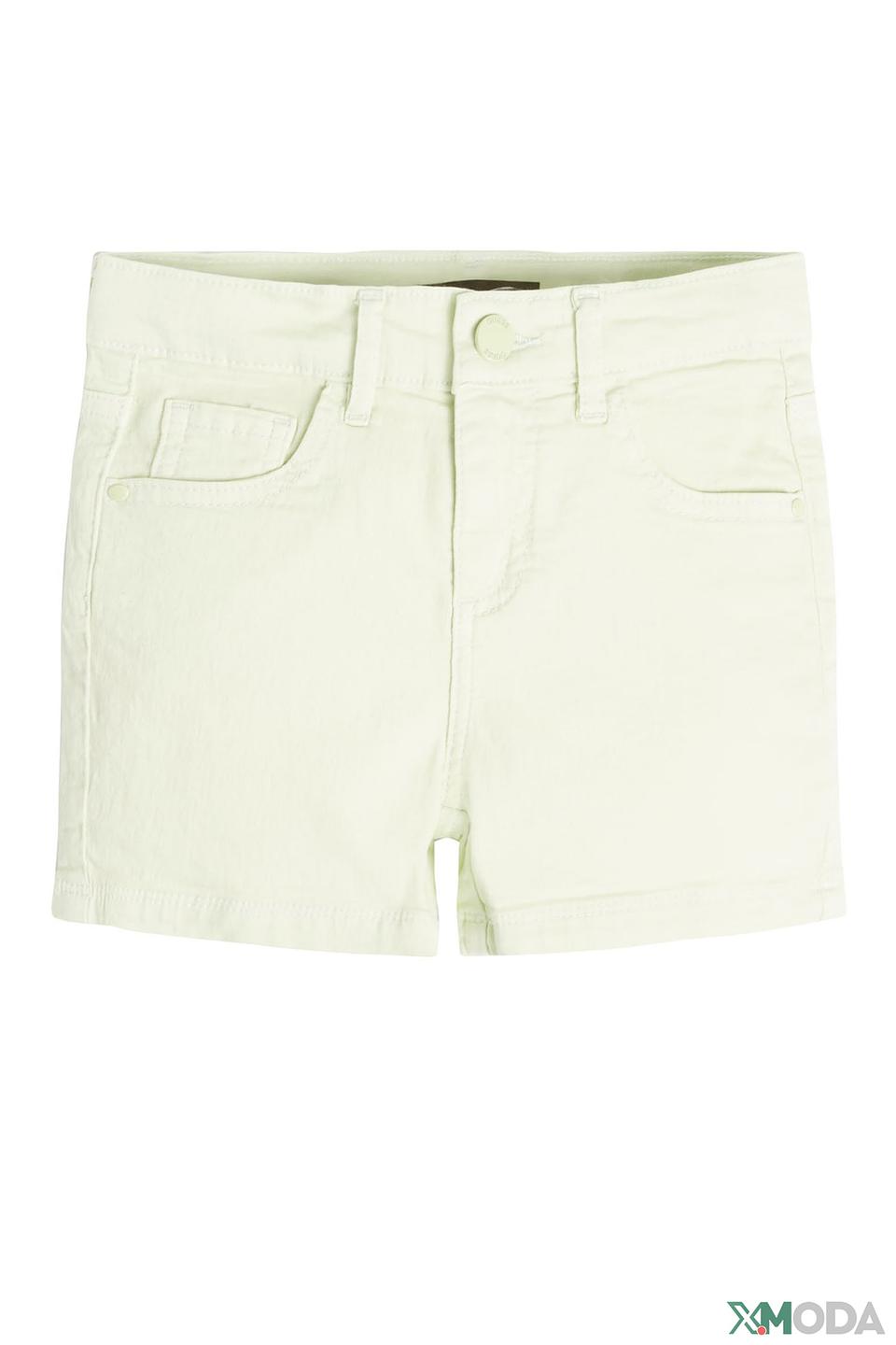 Шорты Guess деним светло-зелёные