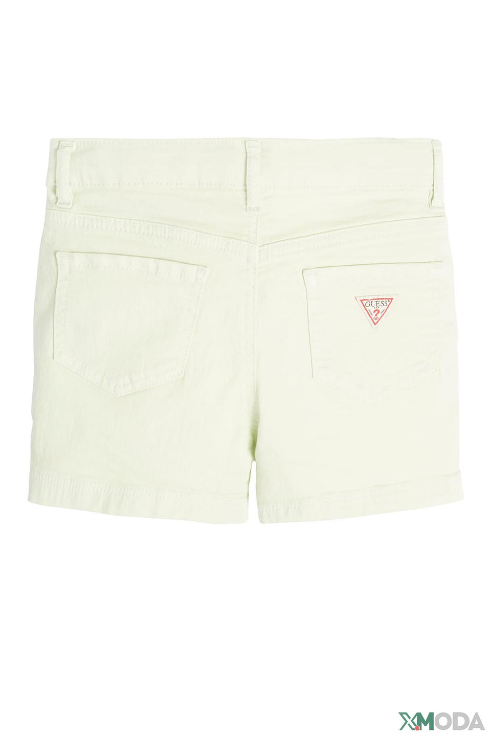 Шорты Guess деним светло-зелёные