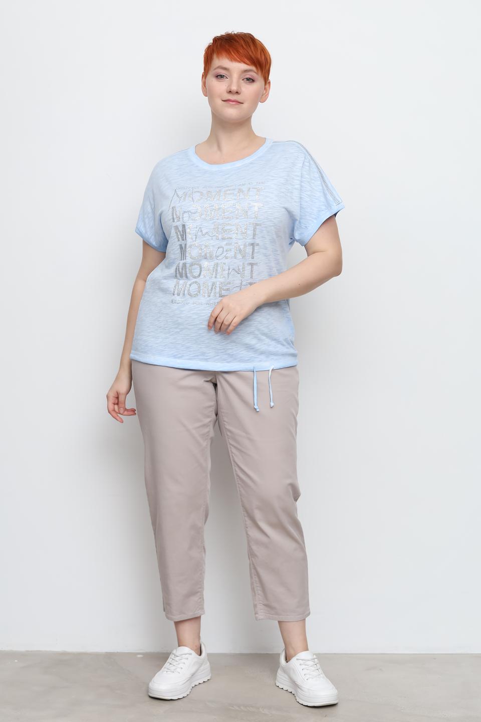 Футболка Via Appia с принтом "Moment"