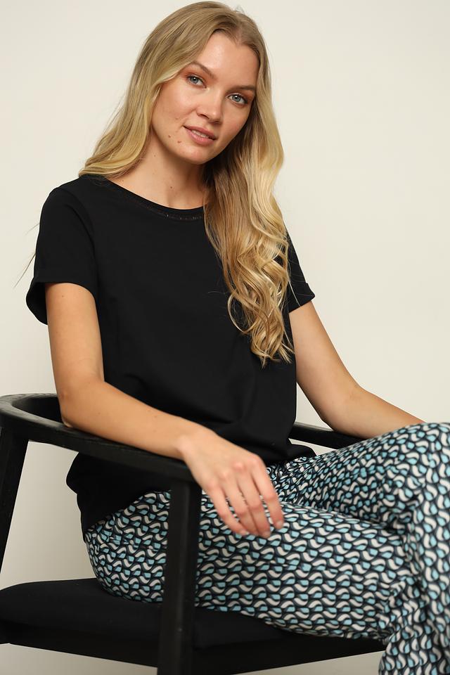 Футболка Taifun женская чёрная