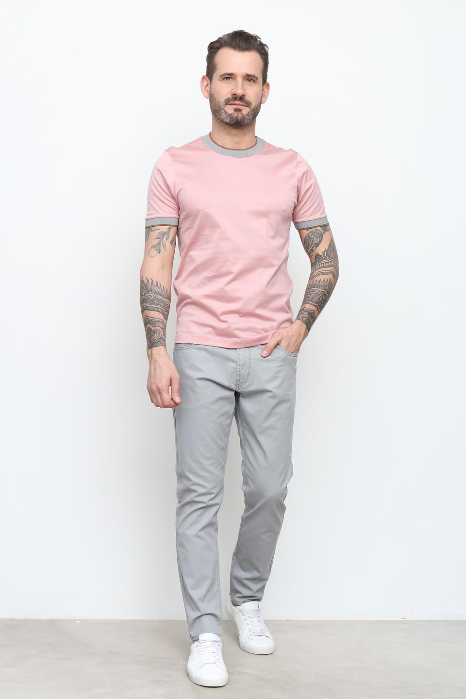 Брюки Hattric серые slim fit