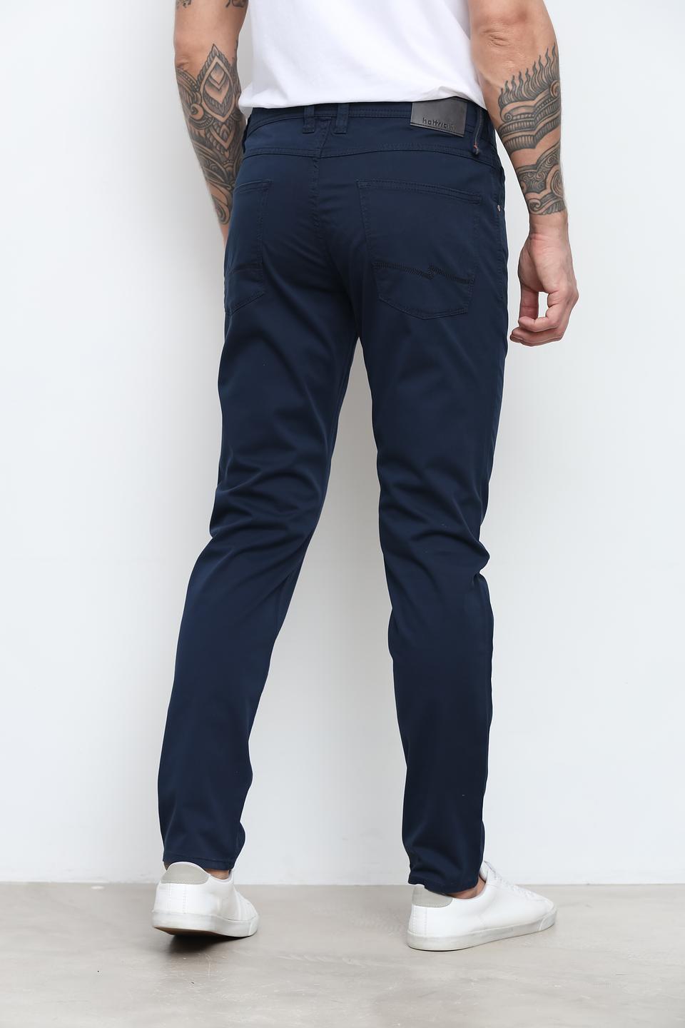 Брюки Hattric slim fit синие