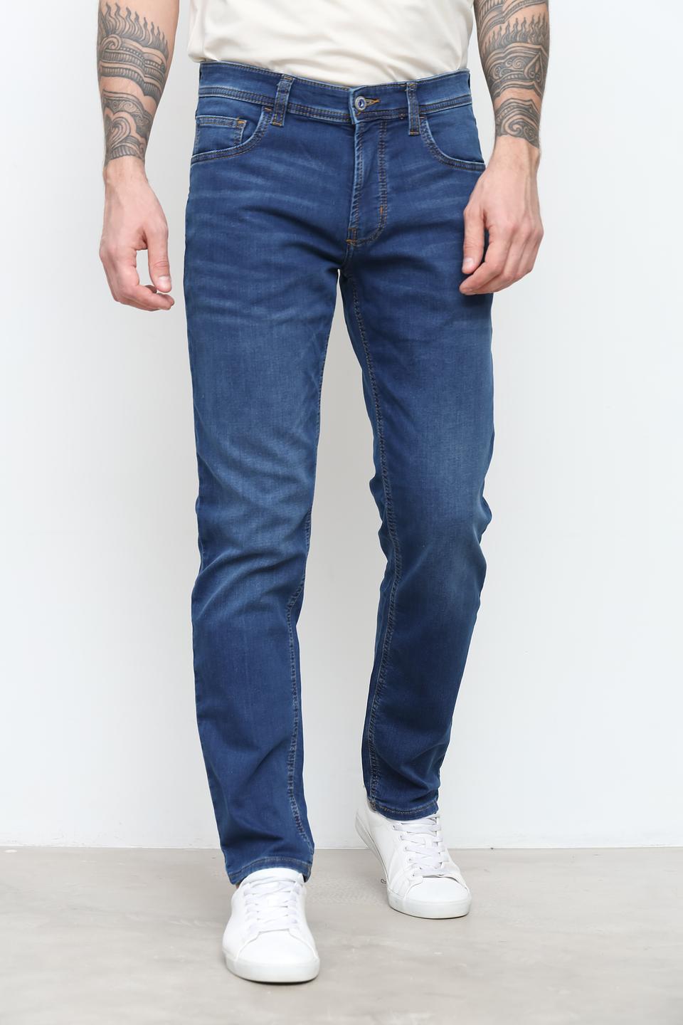 Джинсы Hattric синие slim fit