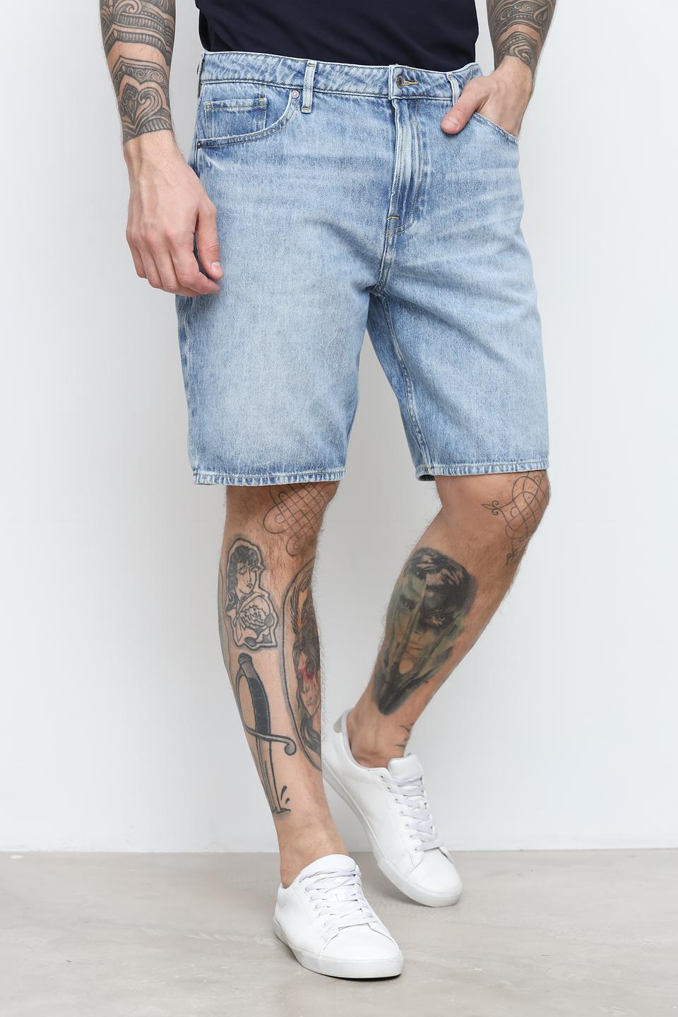 Шорты джинсовые Guess голубые