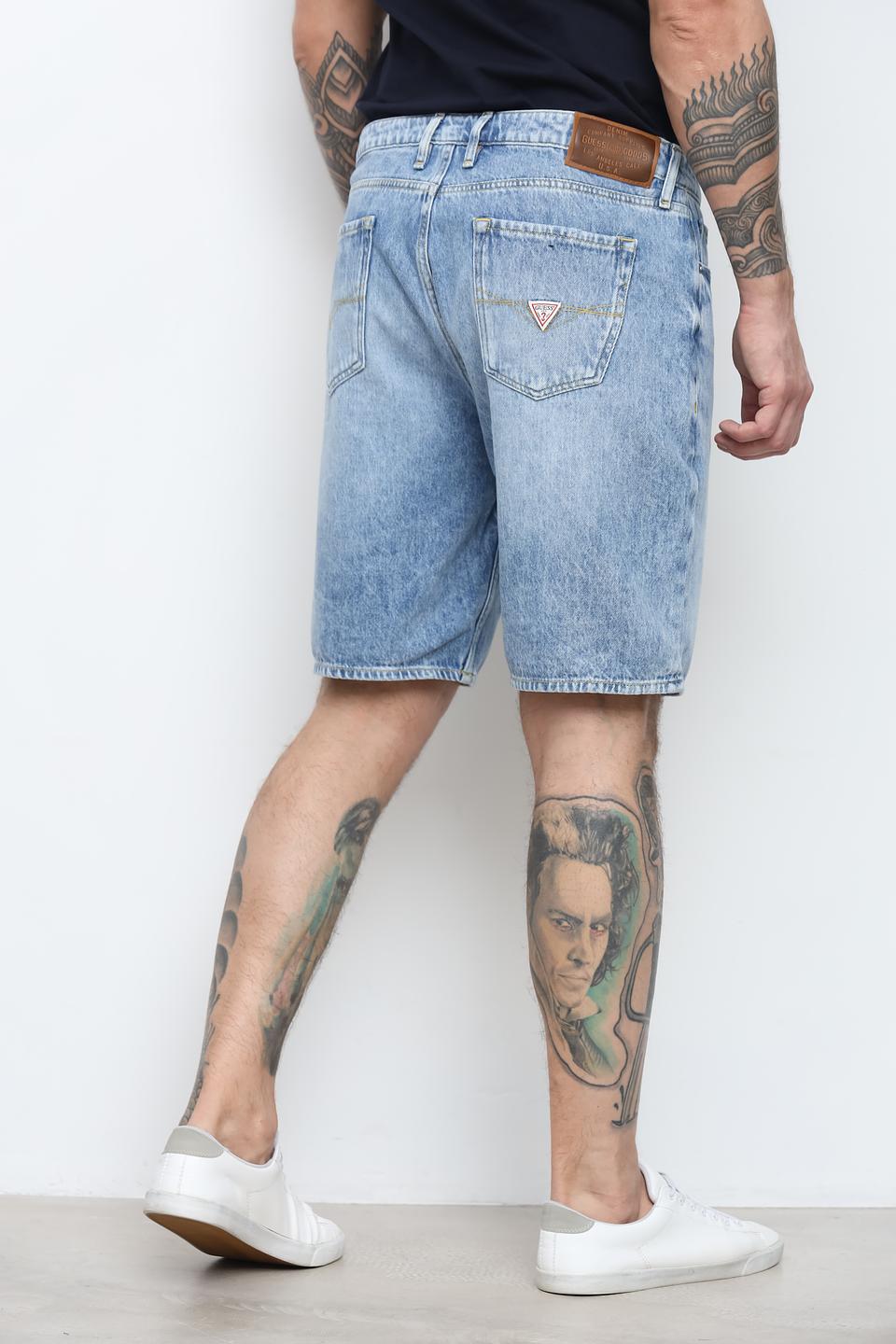 Шорты джинсовые Guess голубые