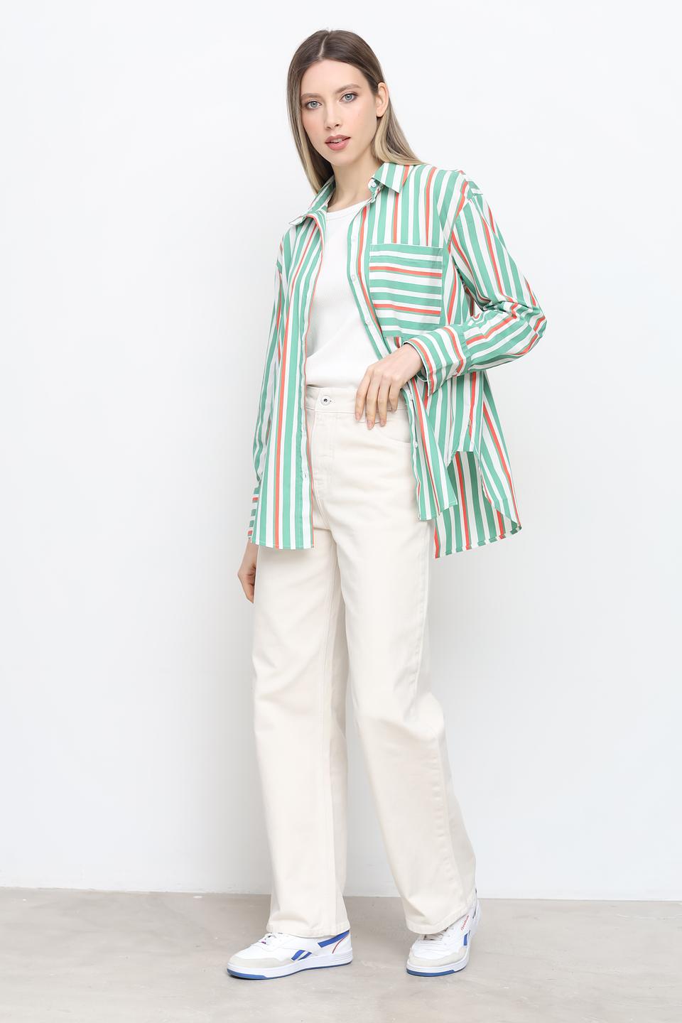 Рубашка Tom Tailor в полоску