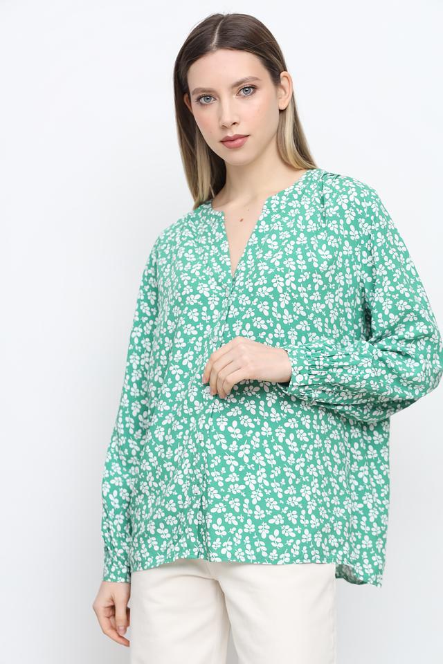 Блуза Tom Tailor с цветочным принтом