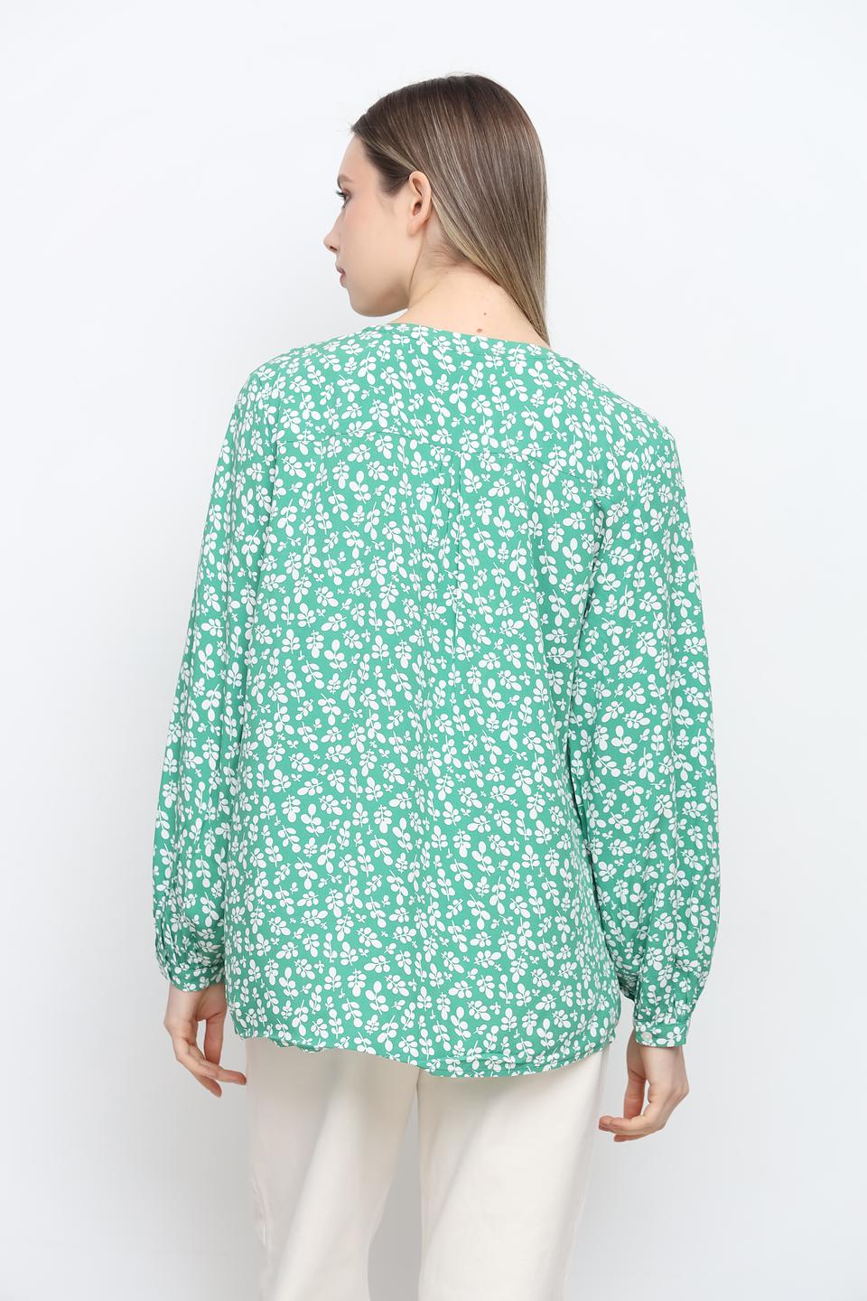 Блуза Tom Tailor с цветочным принтом