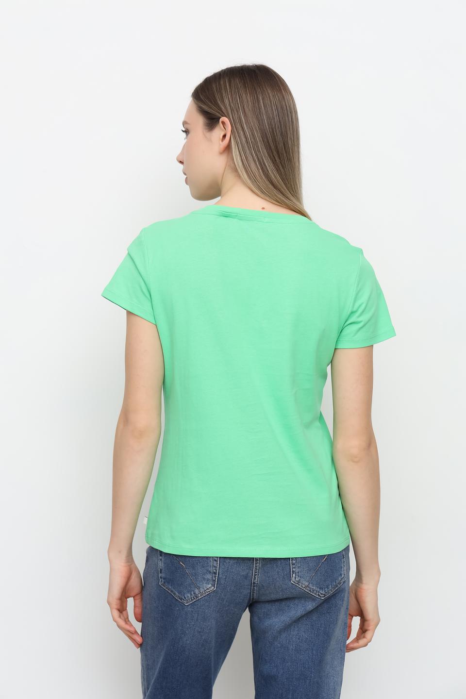 Футболка Tom Tailor denim лайм