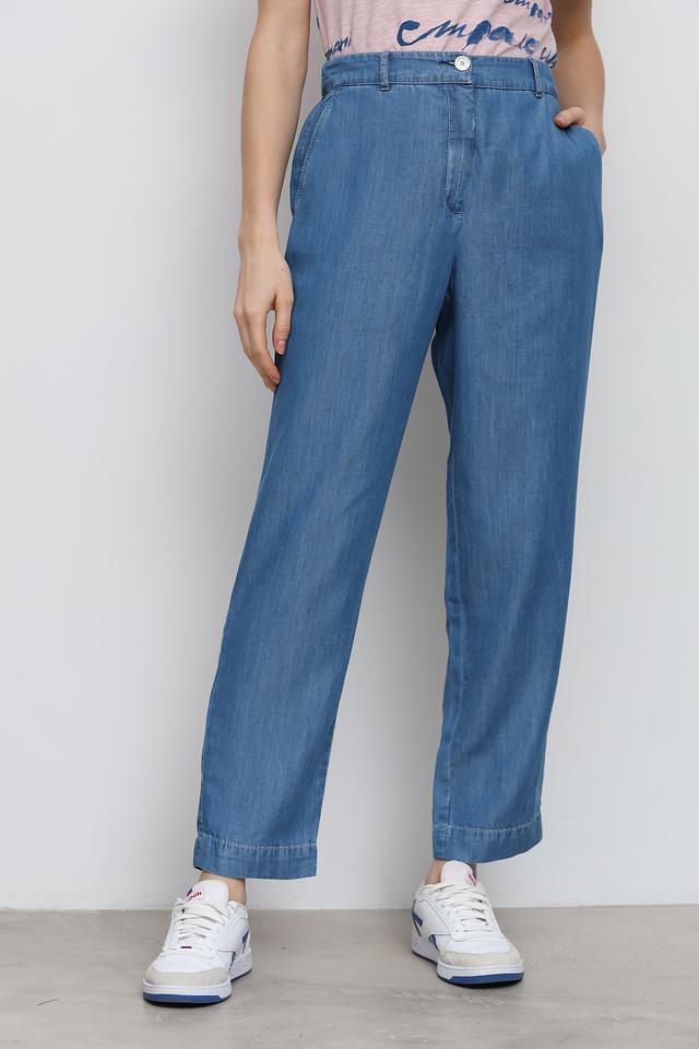 Джинсы Penny Black Grey широкие голубые