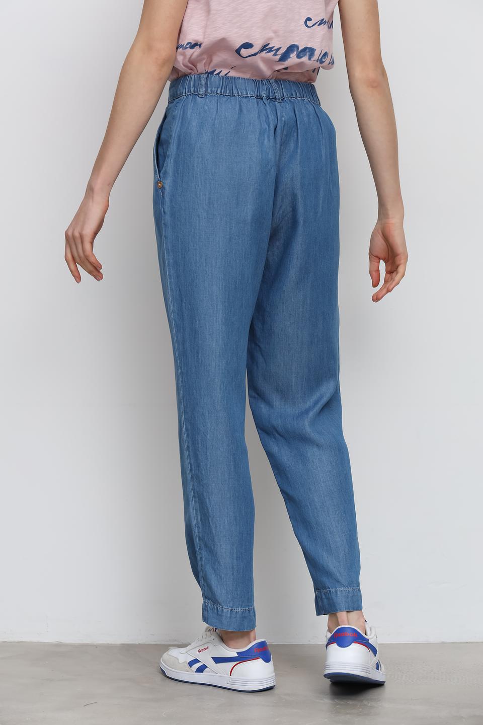 Джинсы Penny Black Grey широкие голубые