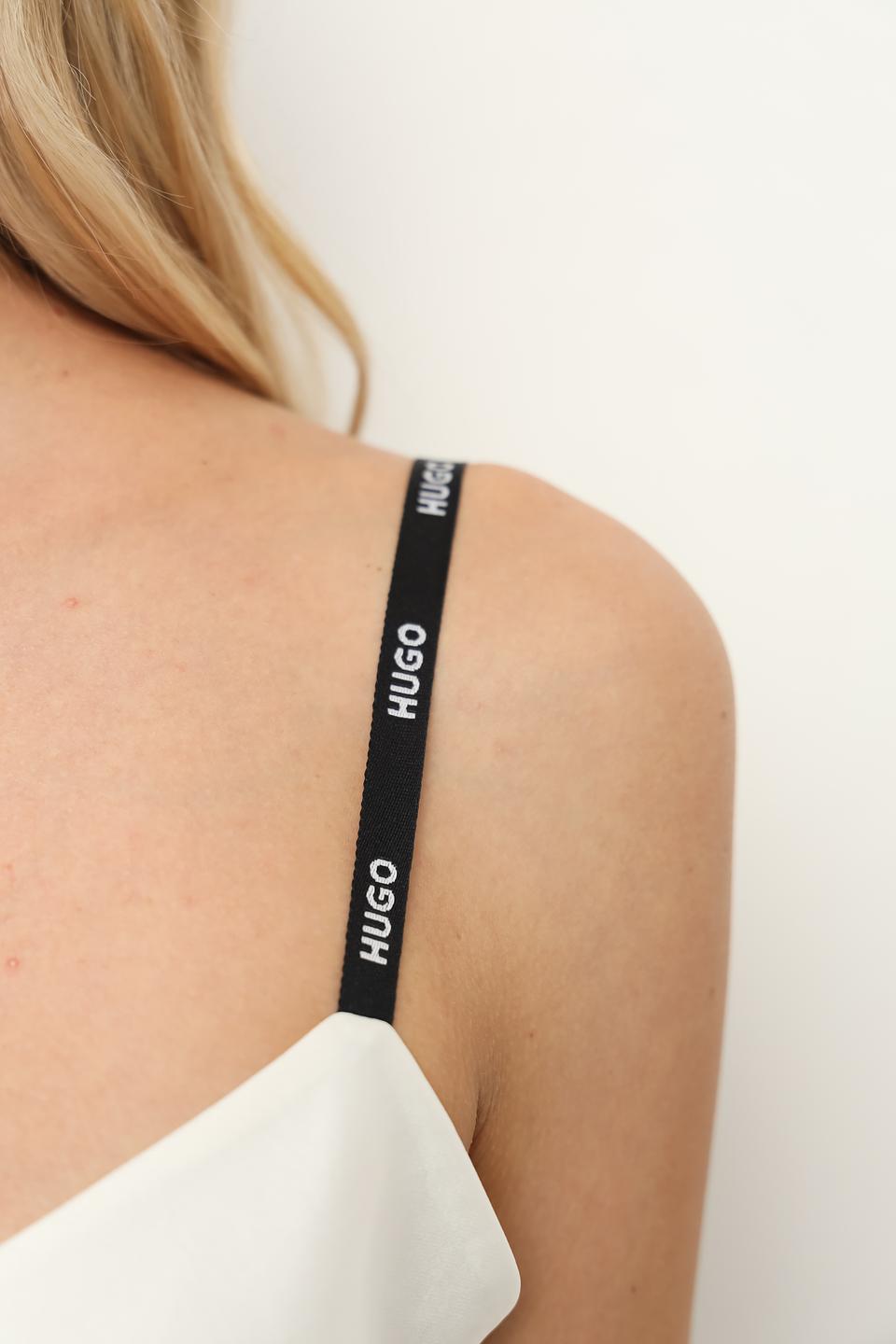 Топ Hugo женский белый на бретелях