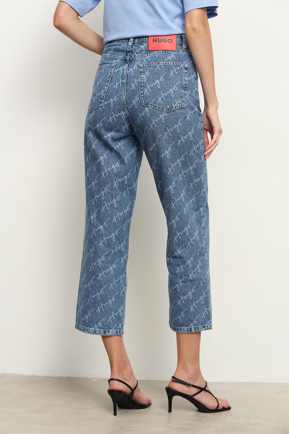 Джинсы Hugo с логотипом