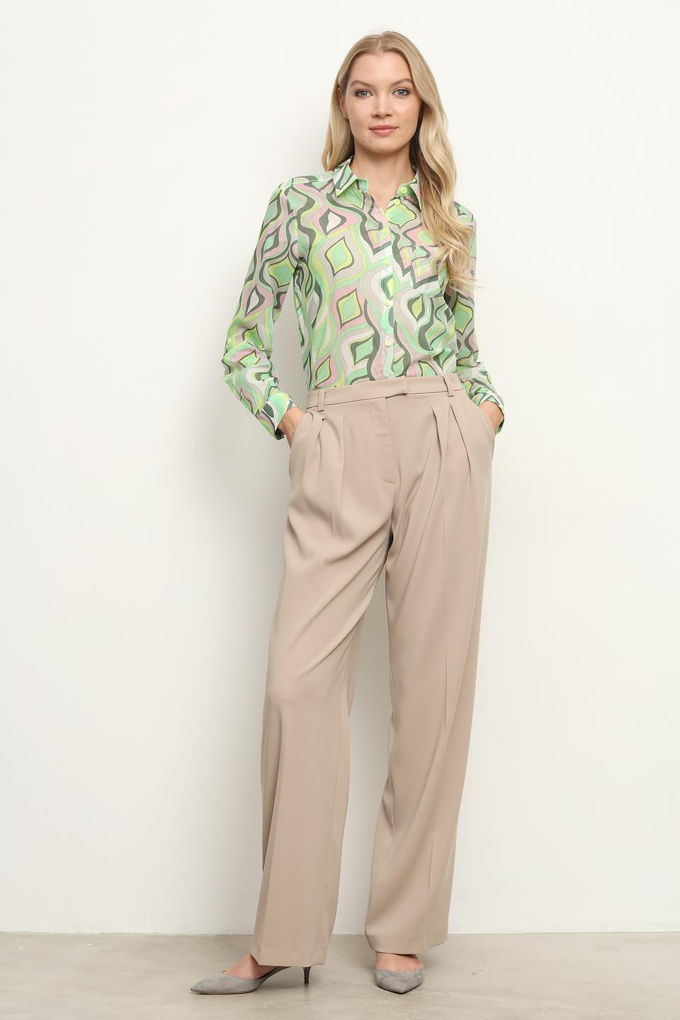 Брюки Patrizia Pepe бежевые